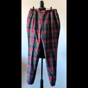 VINTAGE Plaid Custom Pants